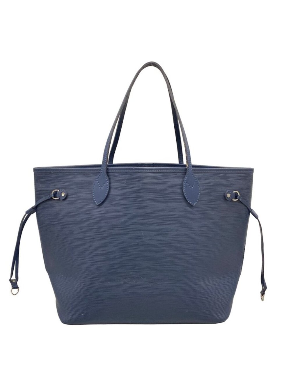 Louis Vuitton Tote Bag Epi Neverfull MM Indigo Blue Leather